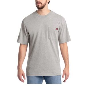 Men's Gray Pocket T-Shirt